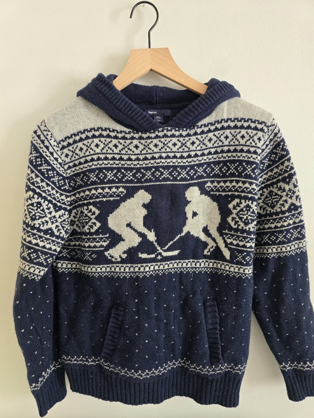 Boys Gap Sweater Winter Hockey 14 16